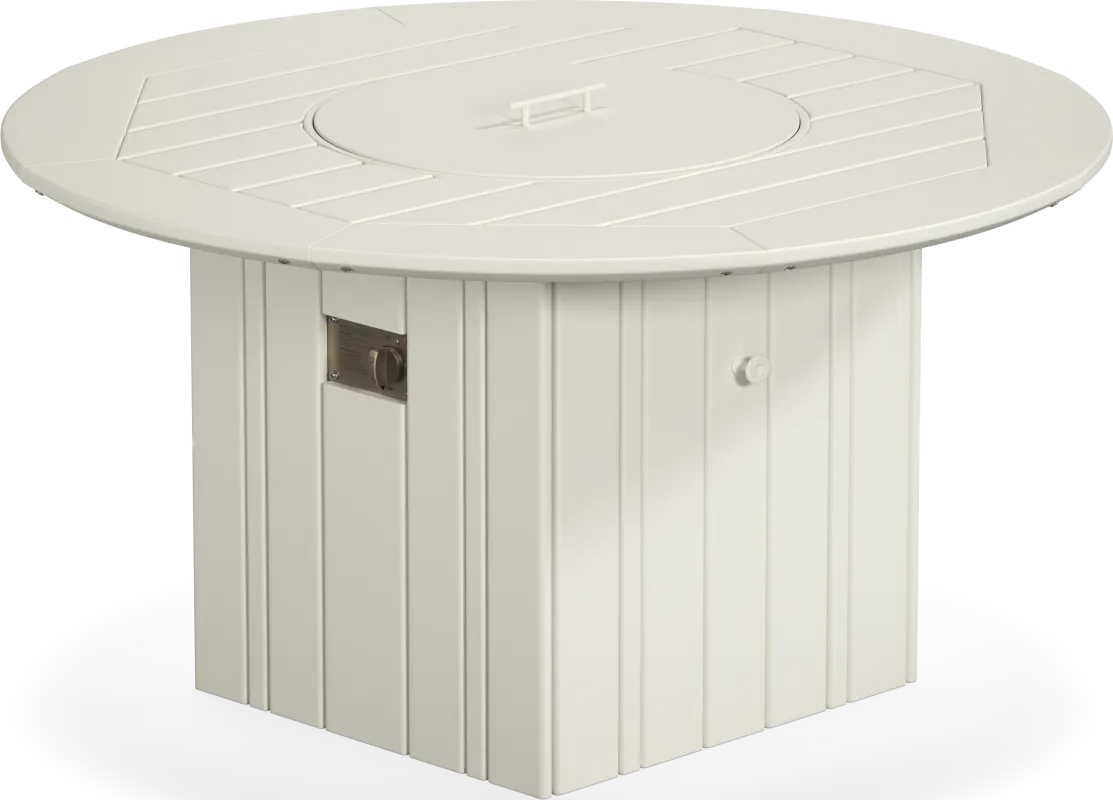 Addy White Outdoor Fire Pit