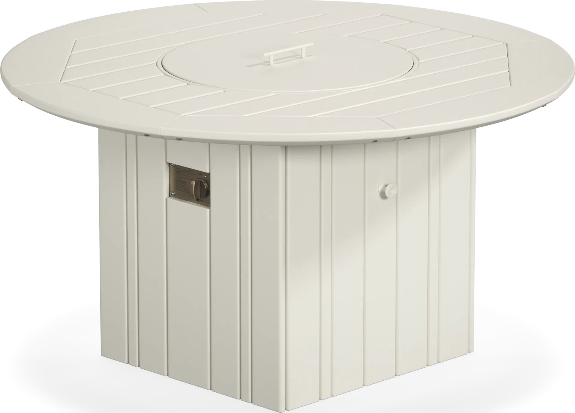 Addy White Outdoor Fire Pit - Image 1