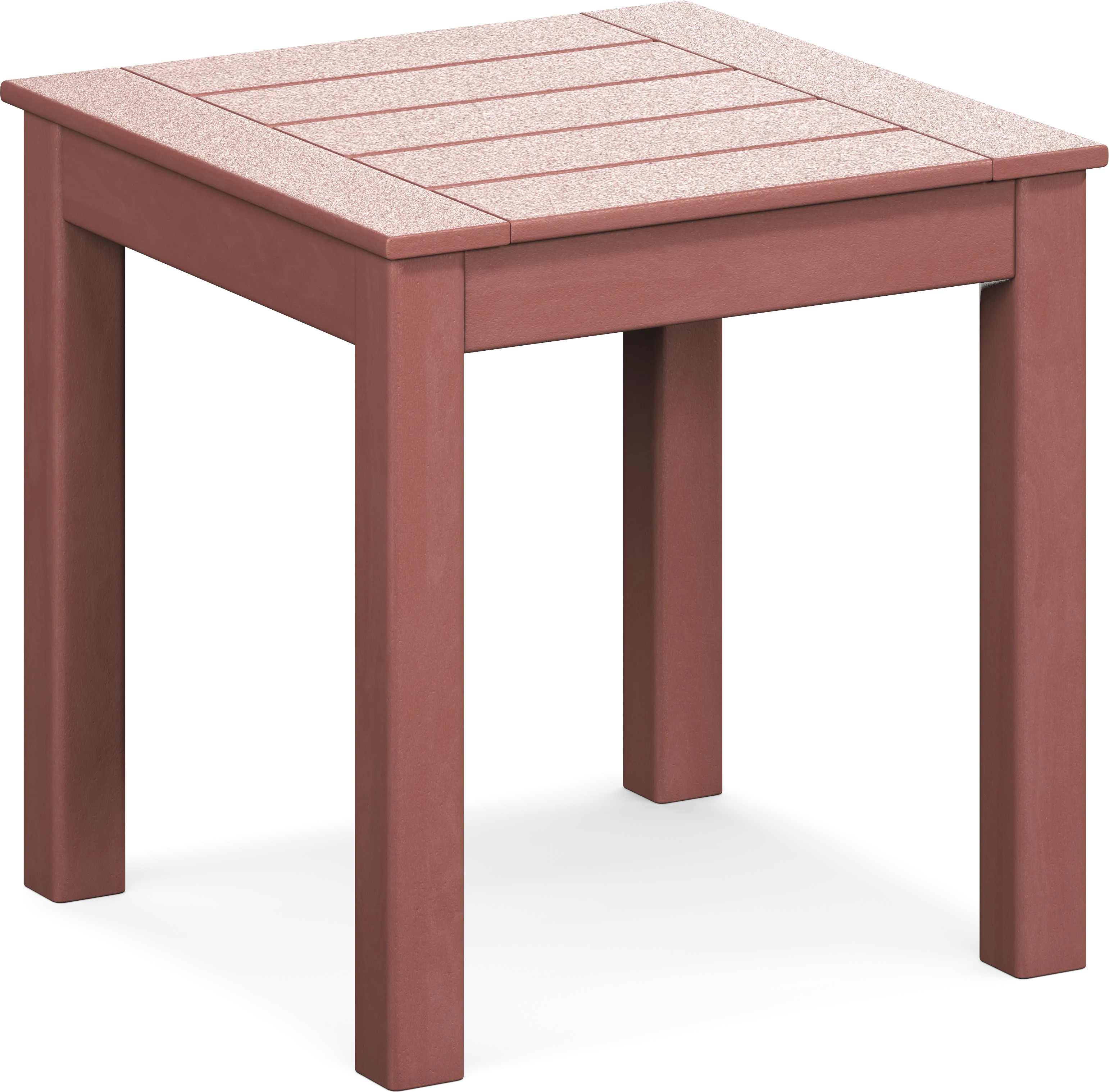 Addy Red Outdoor End Table - Thumbnail - Image 1