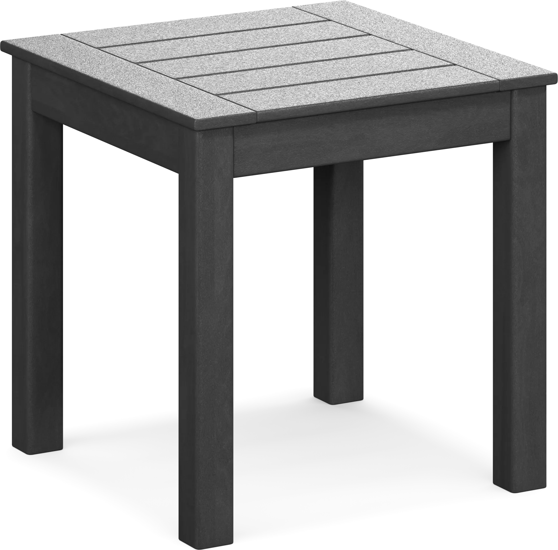 Addy Black Outdoor End Table - Image 1