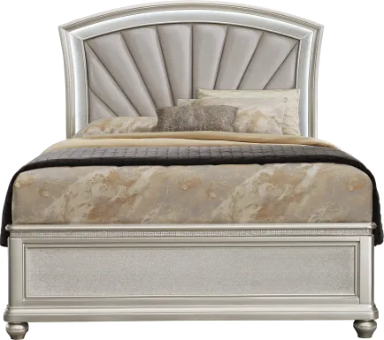 Starlet Lane Silver 3 Pc King Bed