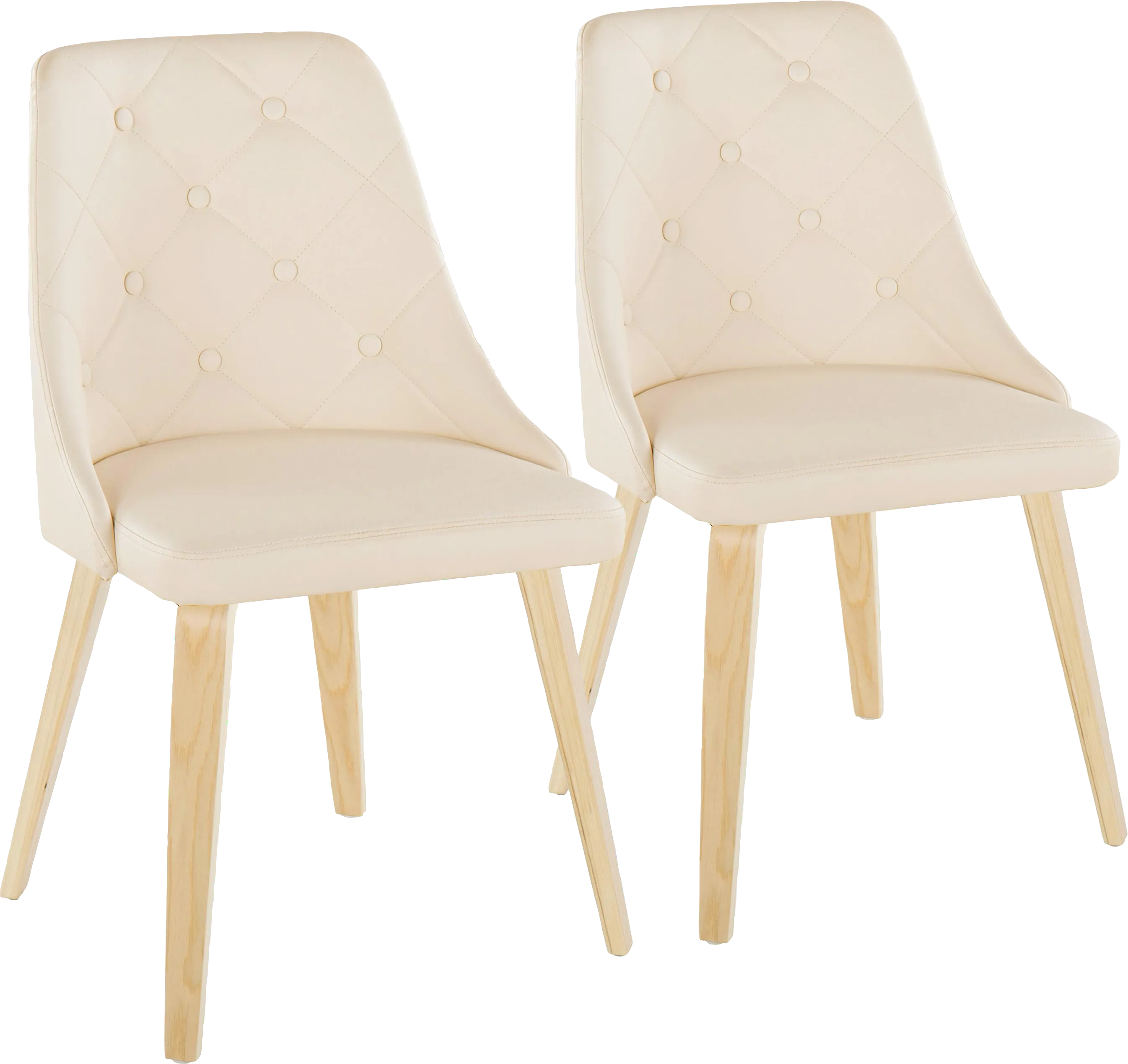 Wytona I Natural Side Chair, Set of 2 - Thumbnail - Image 1