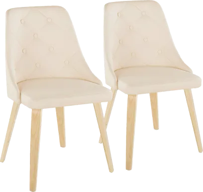 Wytona I Natural Side Chair, Set of 2