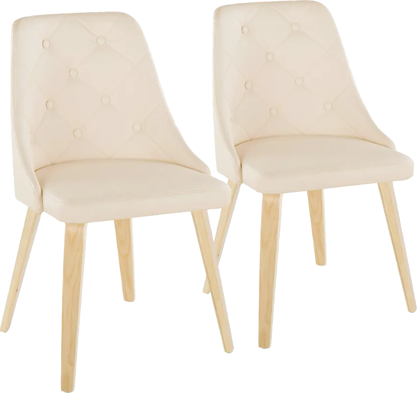 Wytona I Natural Side Chair, Set of 2