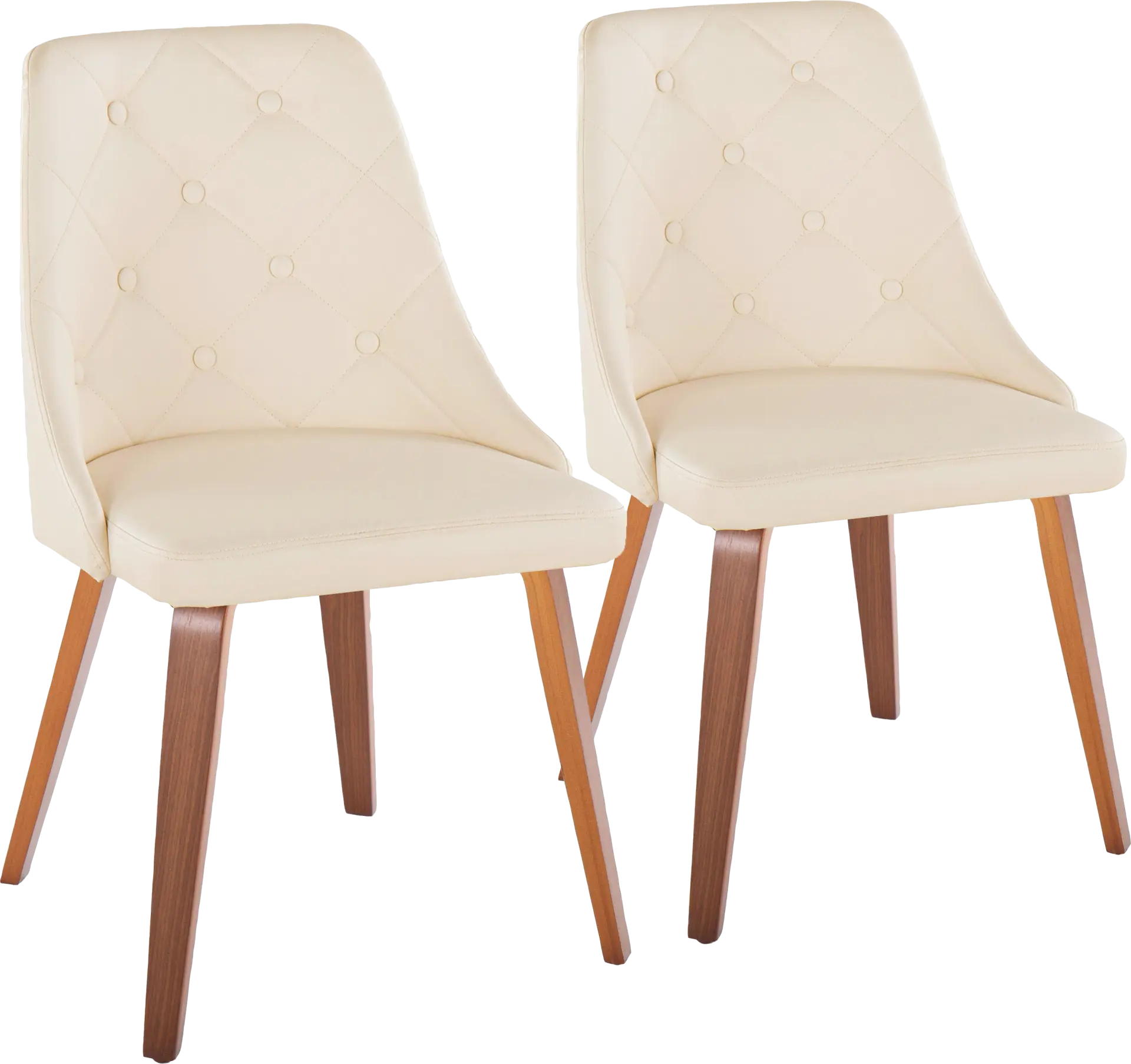 Wytona I Walnut Side Chair, Set of 2