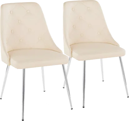 Wytona II Chrome Side Chair, Set of 2