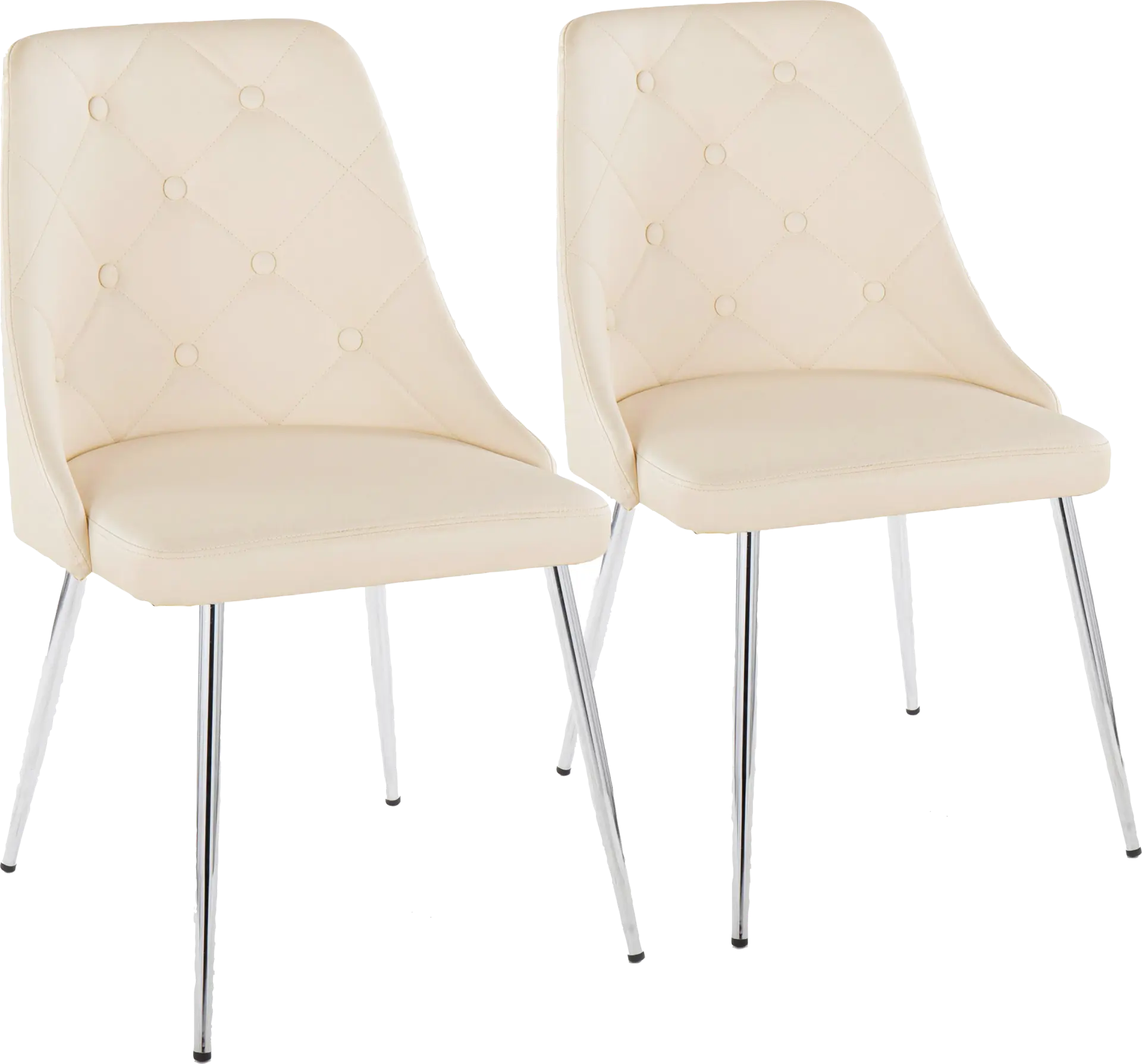 Wytona II Chrome Side Chair, Set of 2