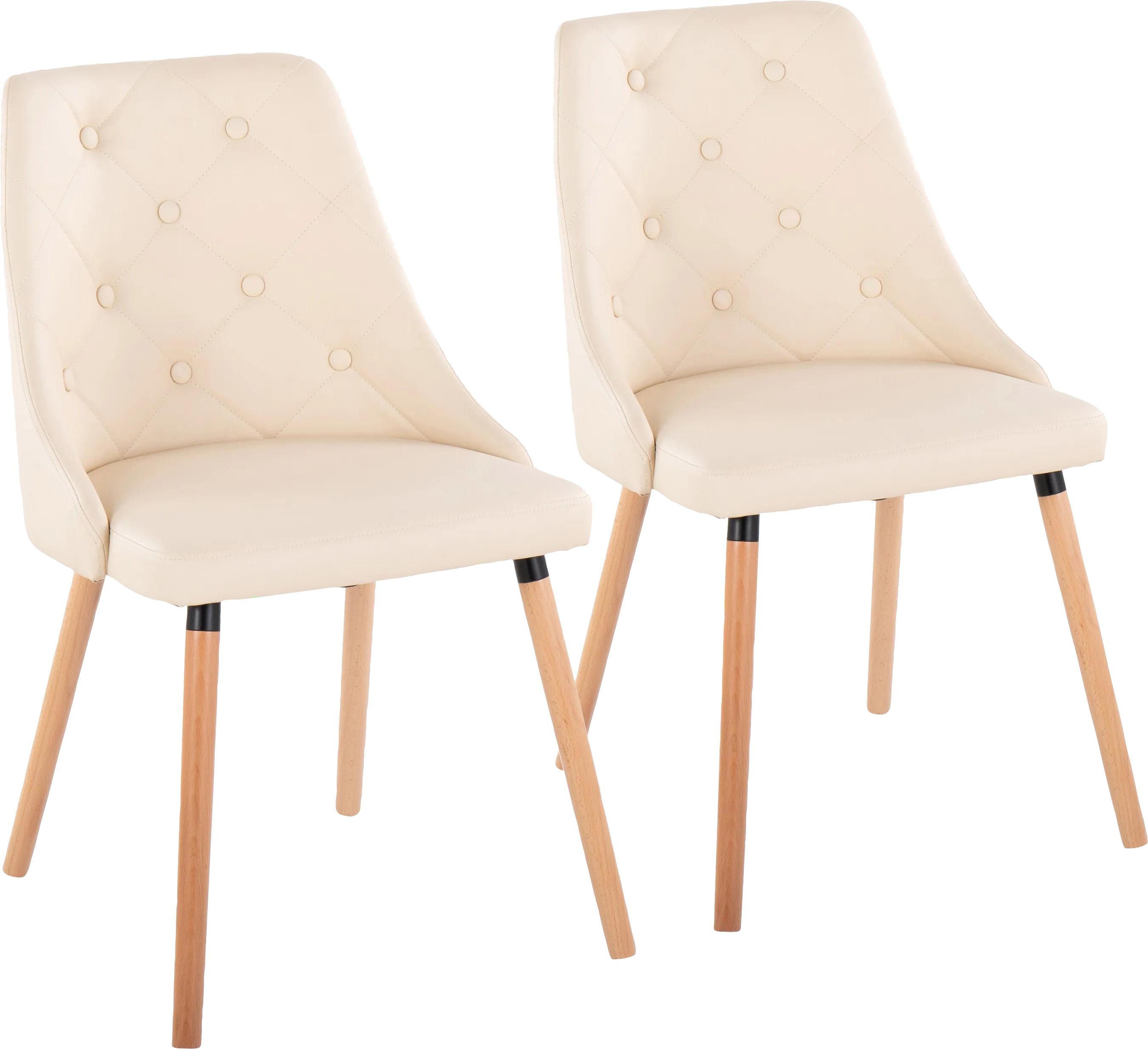 Wytona II Natural Side Chair, Set of 2 - Thumbnail - Image 1