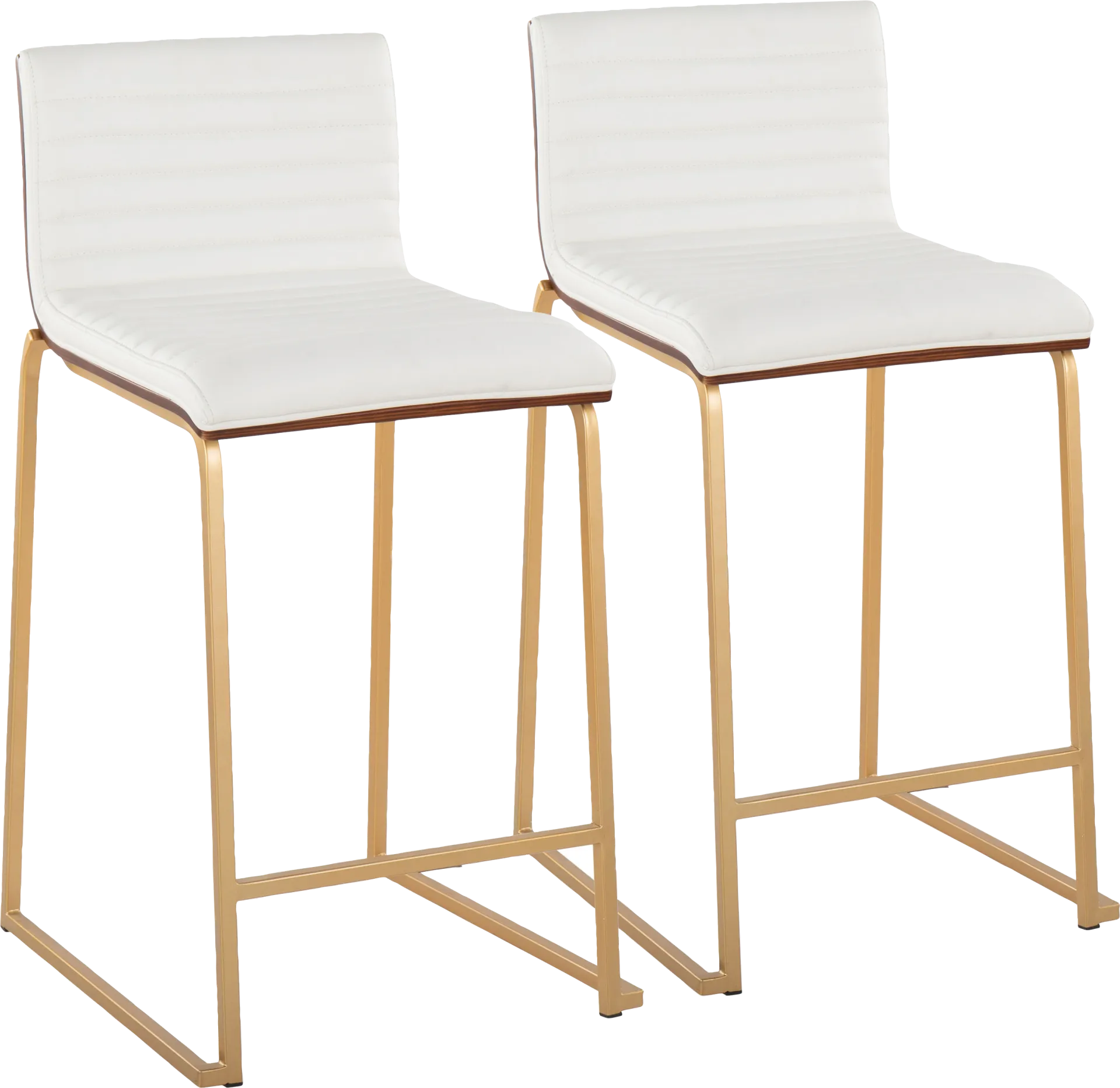 Tatesbrook I White Counter Height Stool, Set of 2 - Image 1