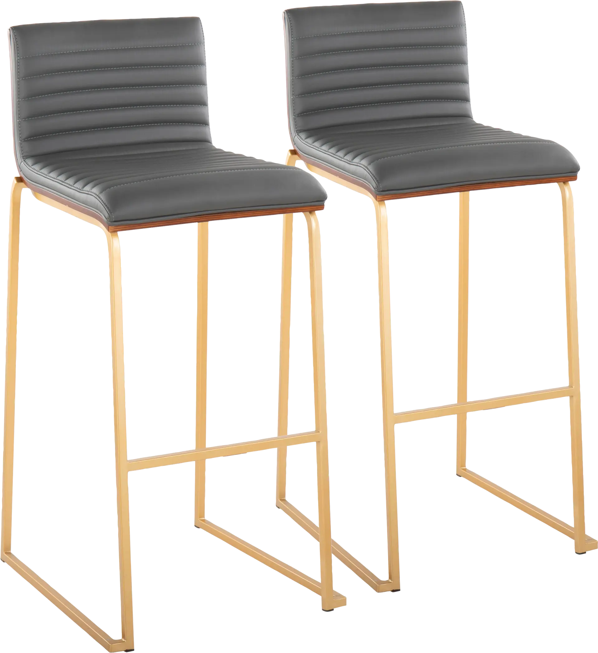 Tatesbrook IV Gray Barstool, Set of 2