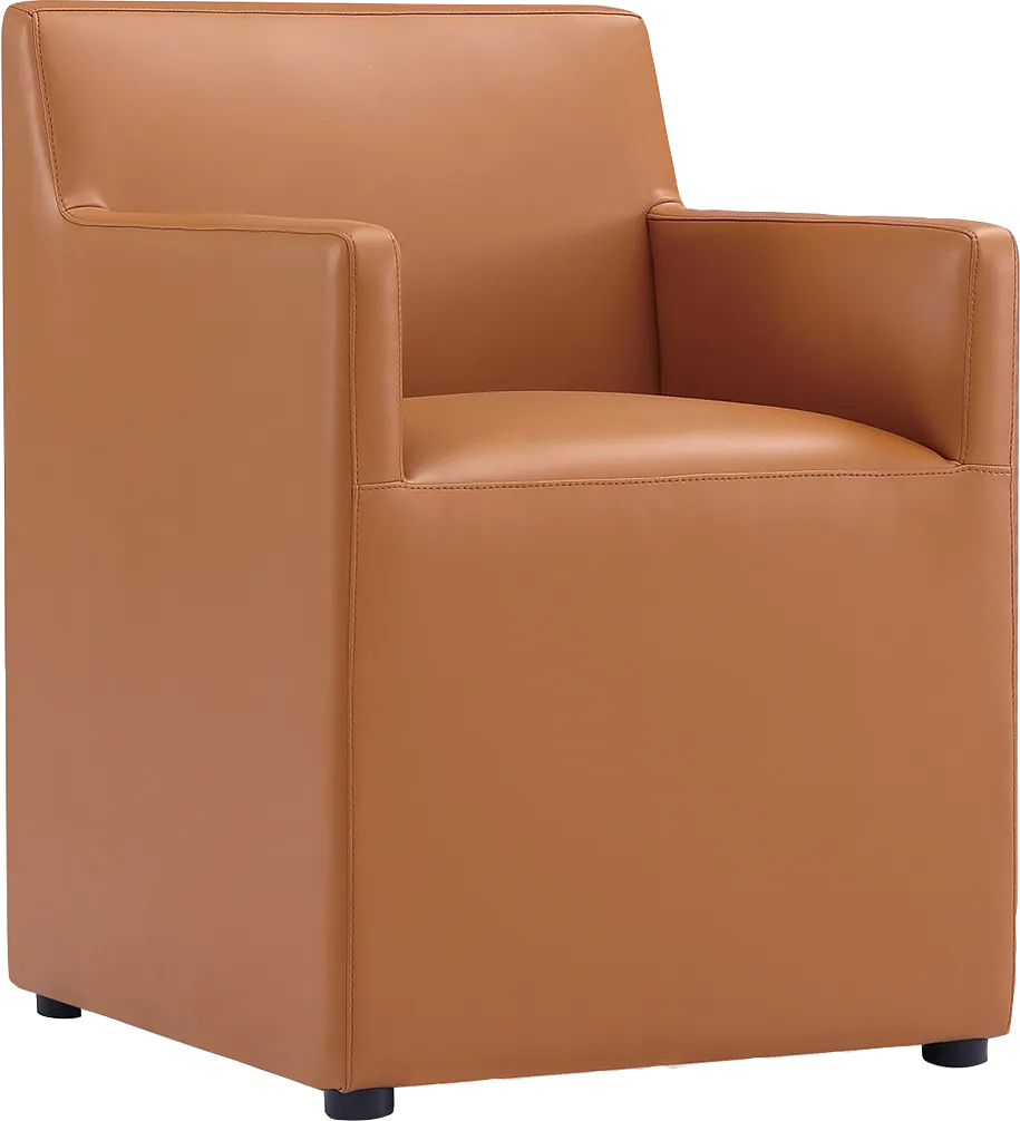 Jonagold II Brown Arm Chair - Thumbnail - Image 1