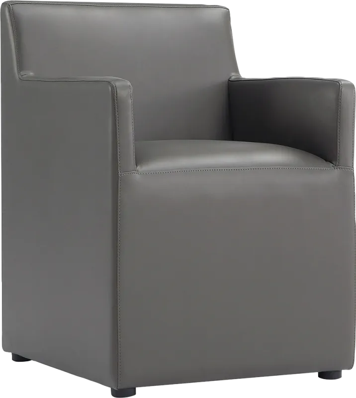 Jonagold II Pewter Arm Chair