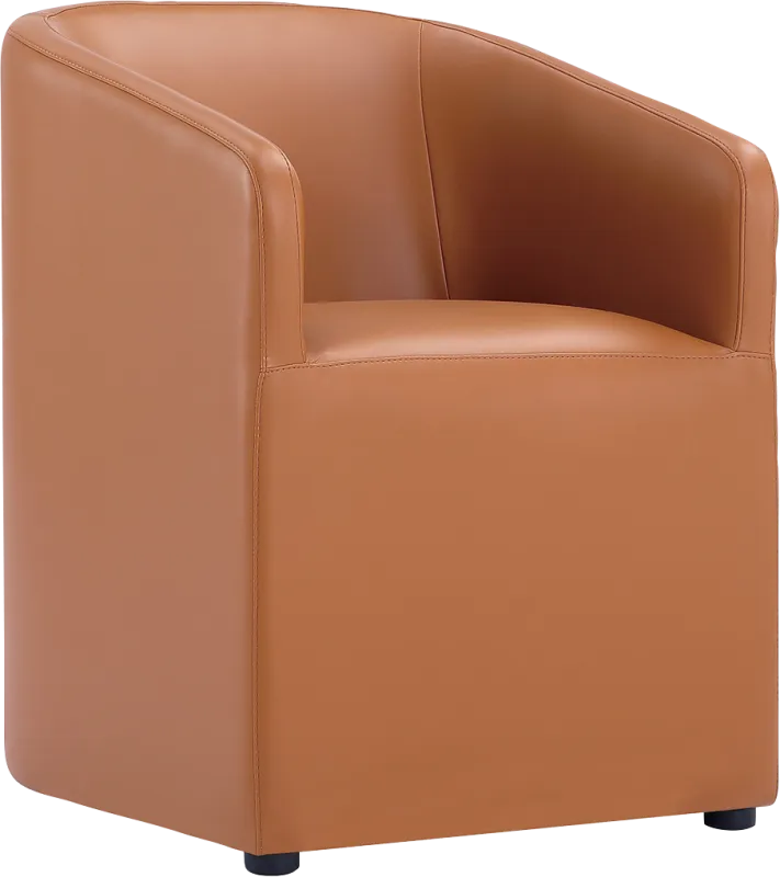 Jonagold III Brown Arm Chair
