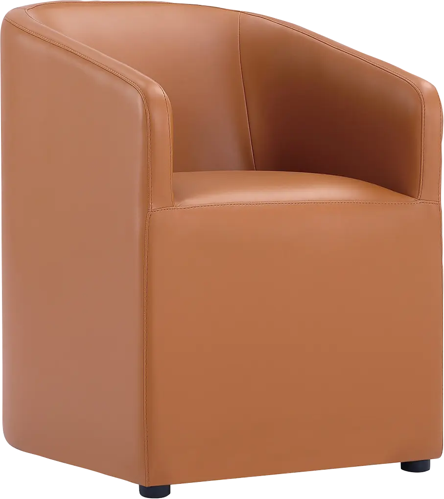 Jonagold III Brown Arm Chair