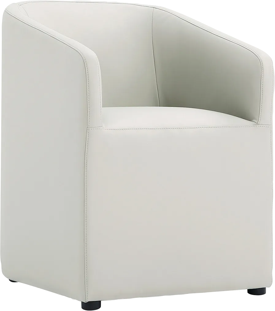 Jonagold III Stone Gray Arm Chair - Image 1