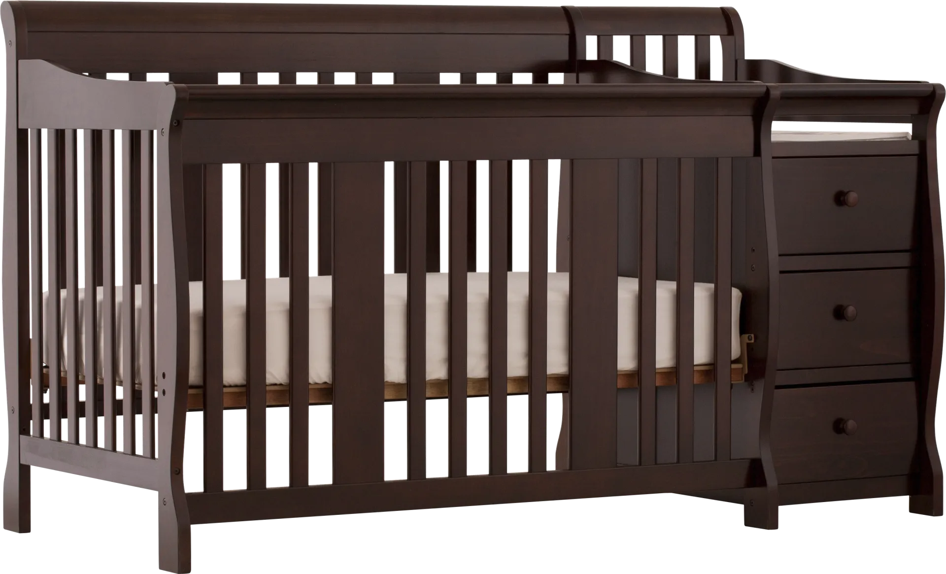 Portofino Espresso Crib and Changer Combo - Image 1