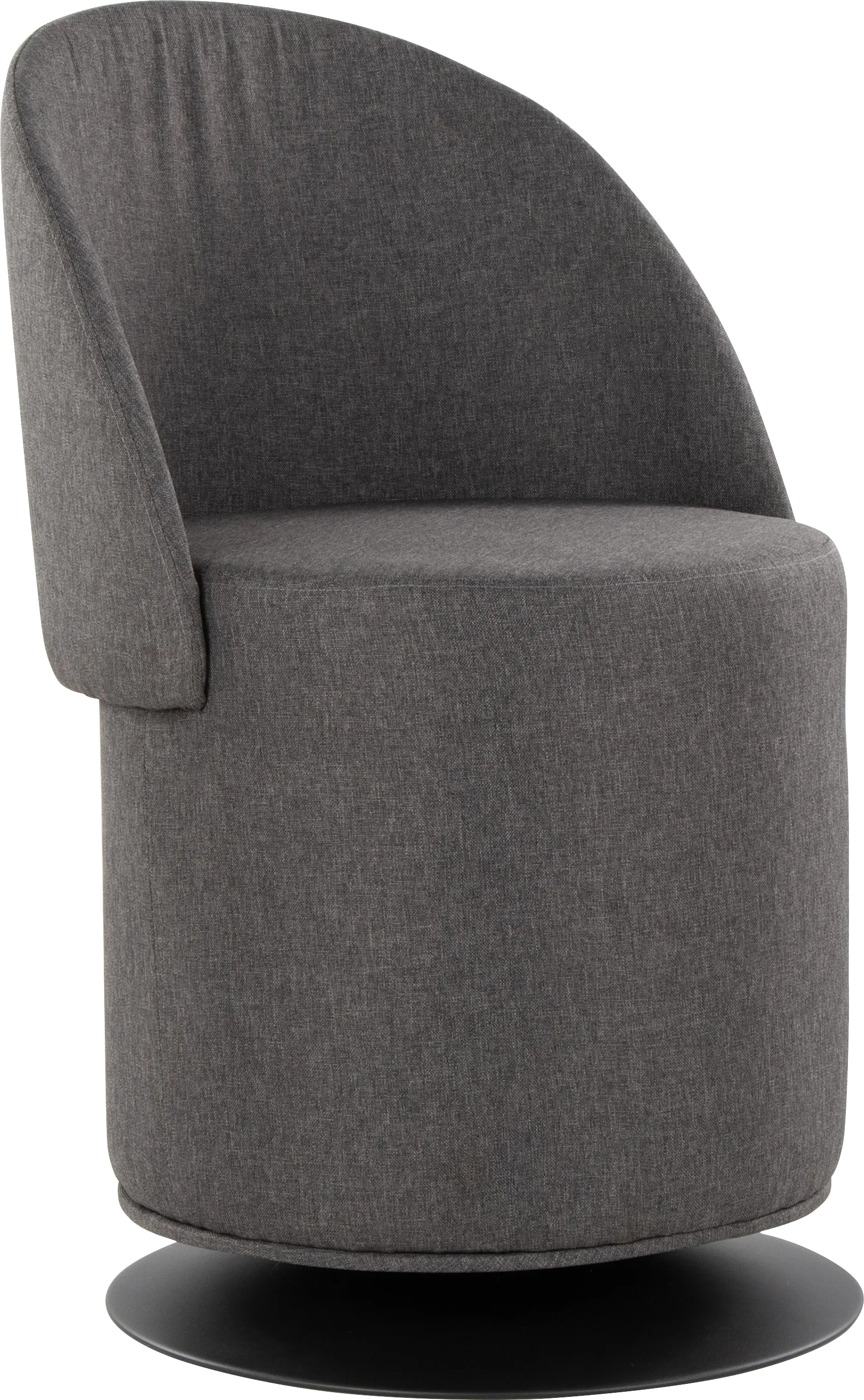 Fairington Charcoal Swivel Accent Chair - Image 1