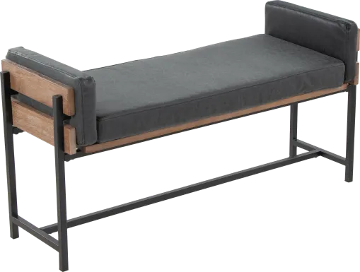 Gardencove I Black Bench