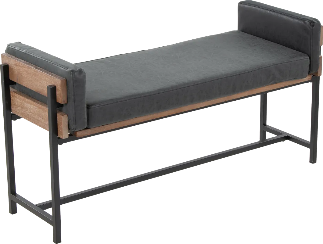 Gardencove I Black Bench