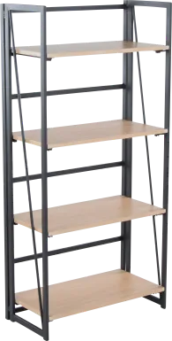 Zenobia Black Bookcase