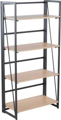 Zenobia Black Bookcase