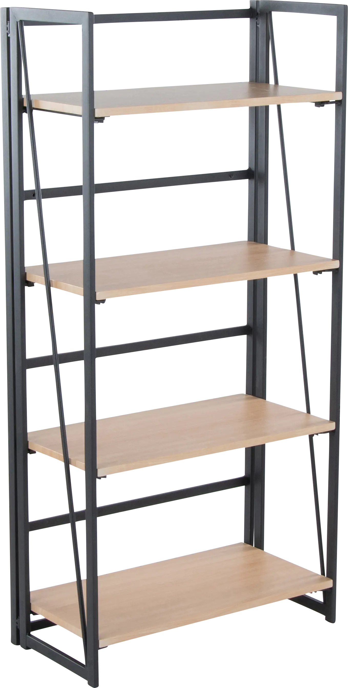 Zenobia Black Bookcase