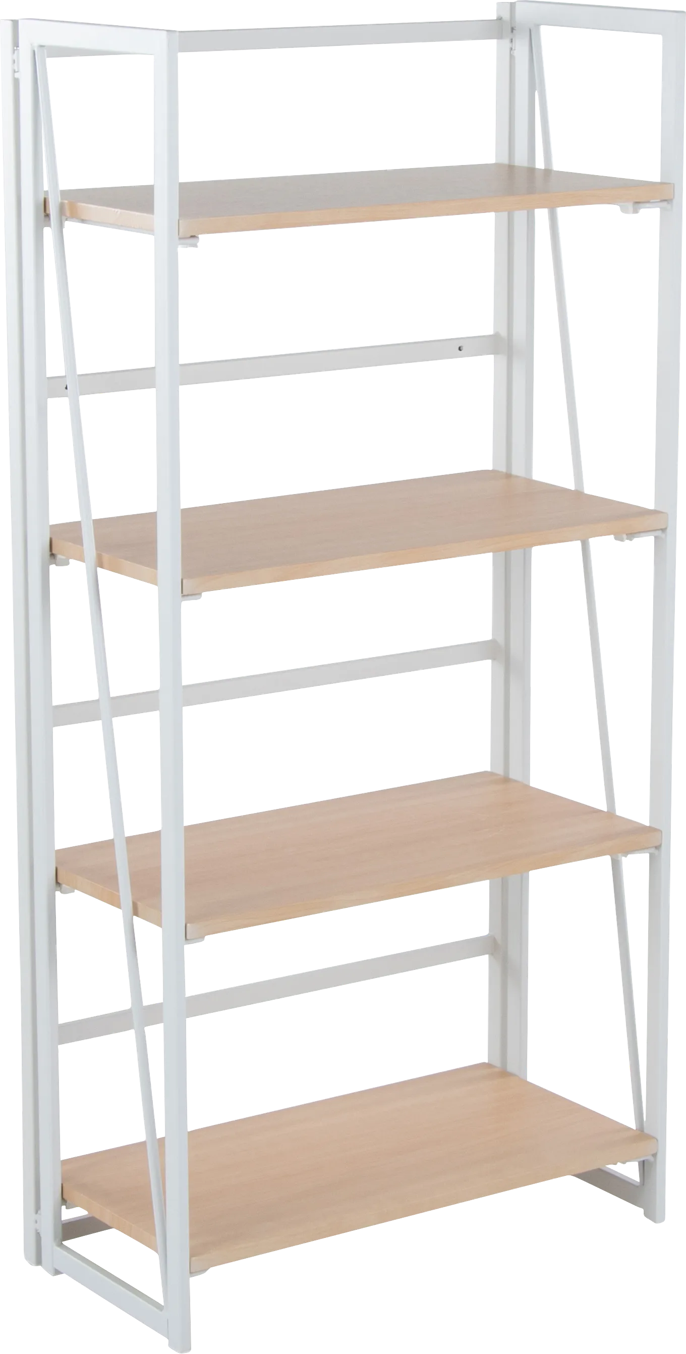 Zenobia White Bookcase - Image 1