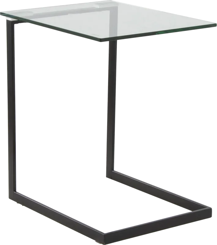 Brooklett Black End Table