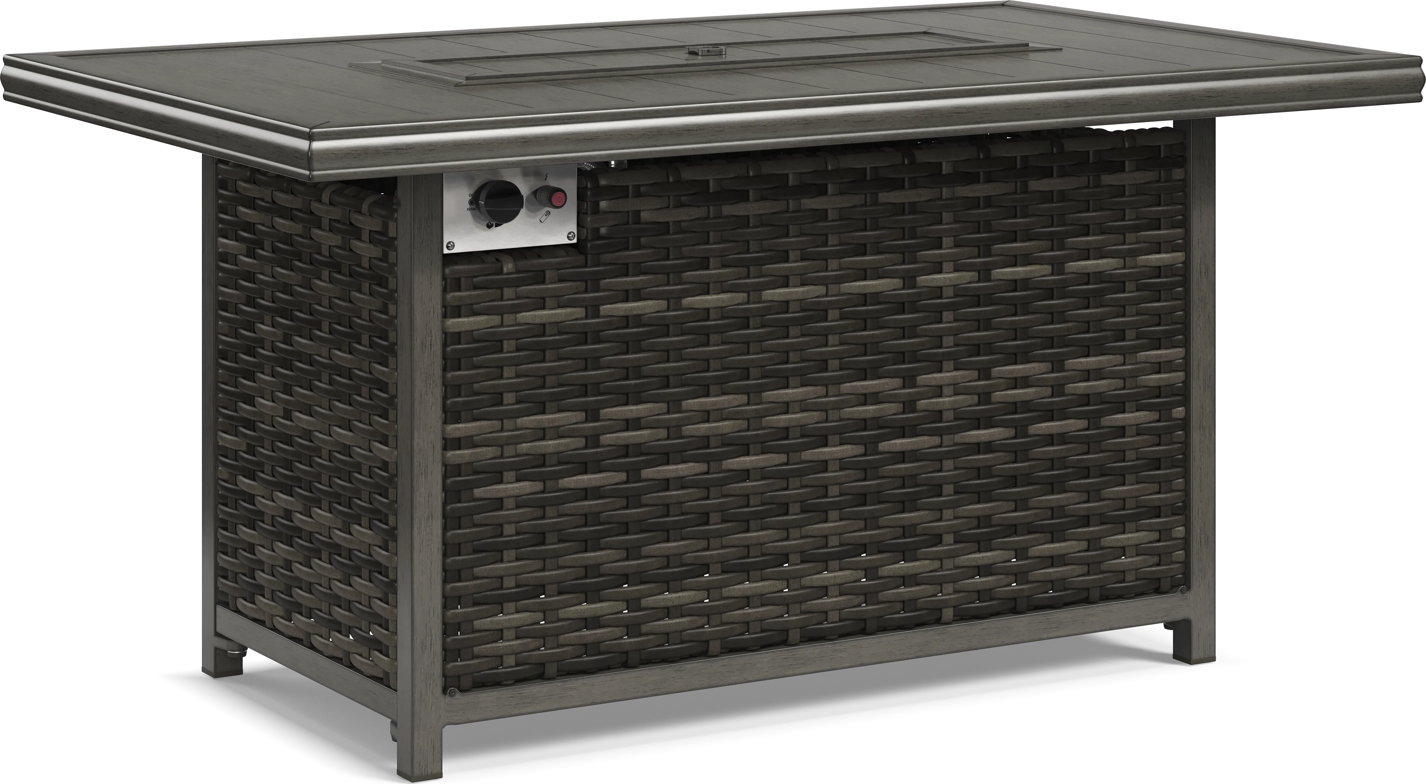 Montecello Gray Outdoor Fire Pit - Thumbnail - Image 1