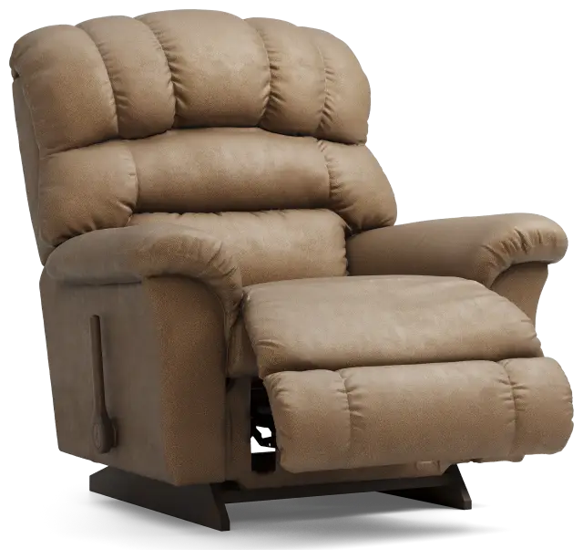 La-Z-Boy Randell Camel Brown Polyester Fabric Rocker Recliner La-Z-Boy Randell Camel Brown Polyester Fabric Rocker Recliner