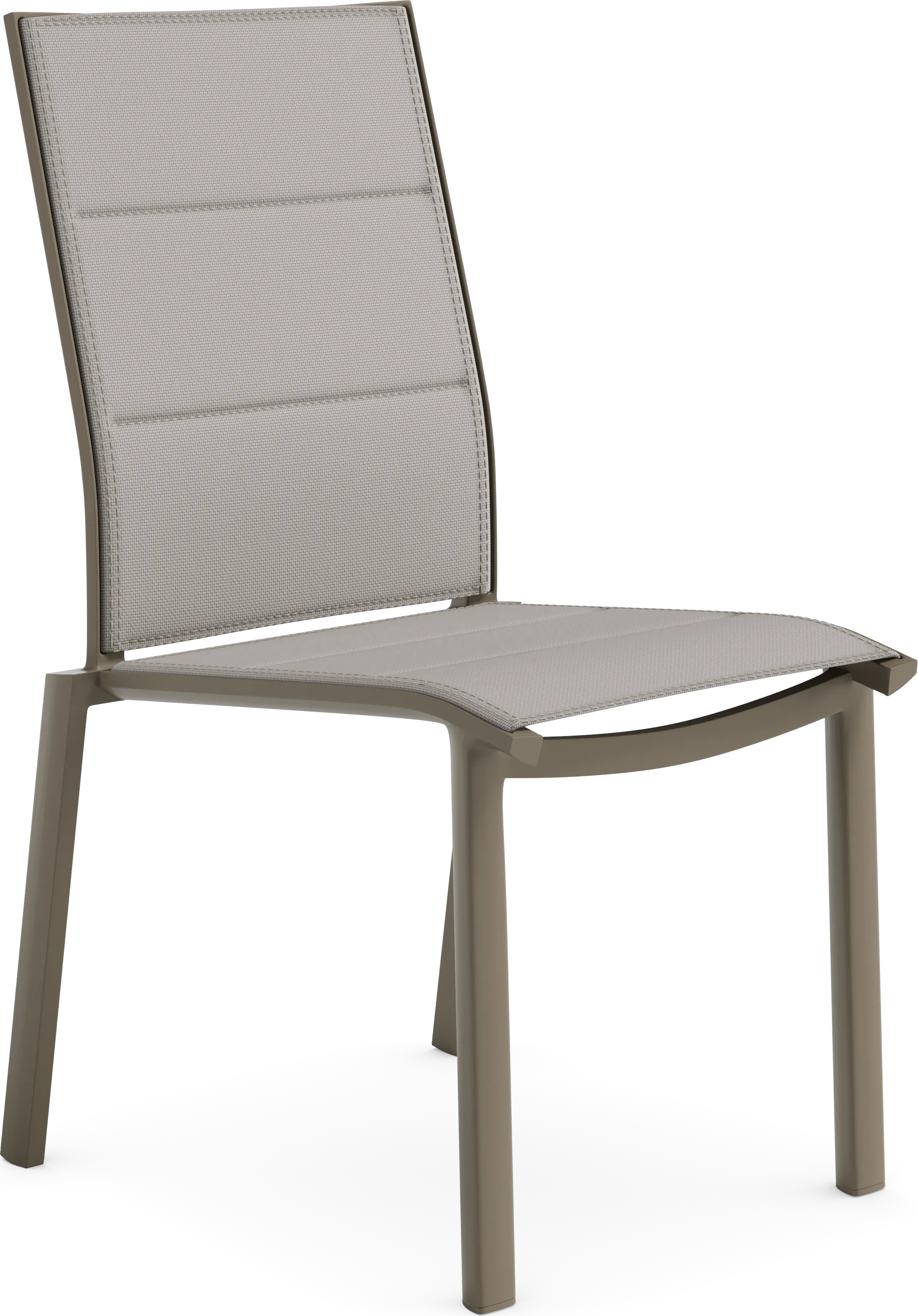 Solana Taupe 5 Pc 70 in. Rectangle Outdoor Dining Set - Thumbnail - Image 6