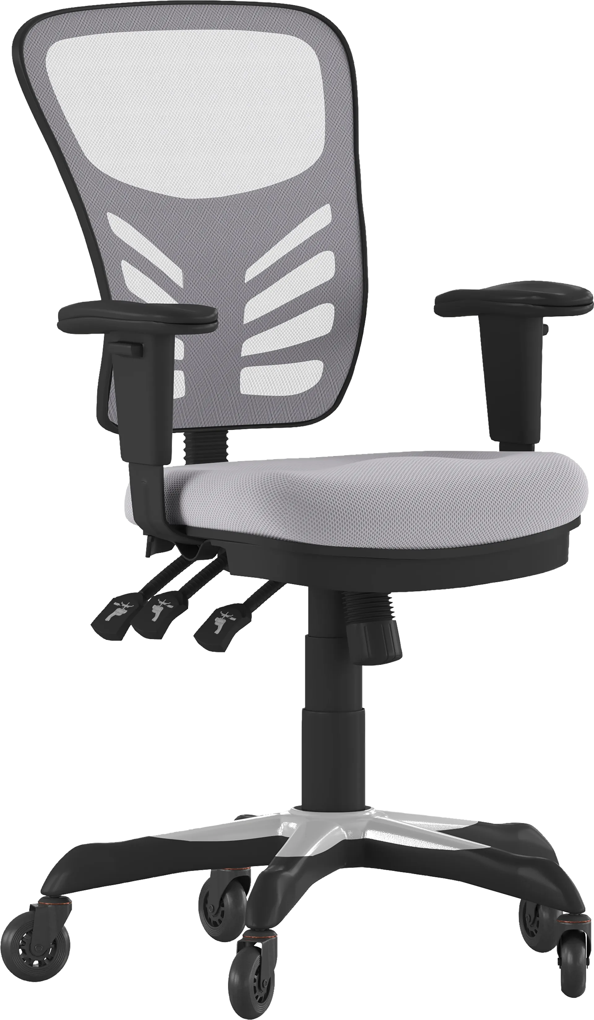Cokeron Gray Office Chair - Image 1