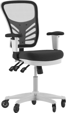 Cokeron White Office Chair