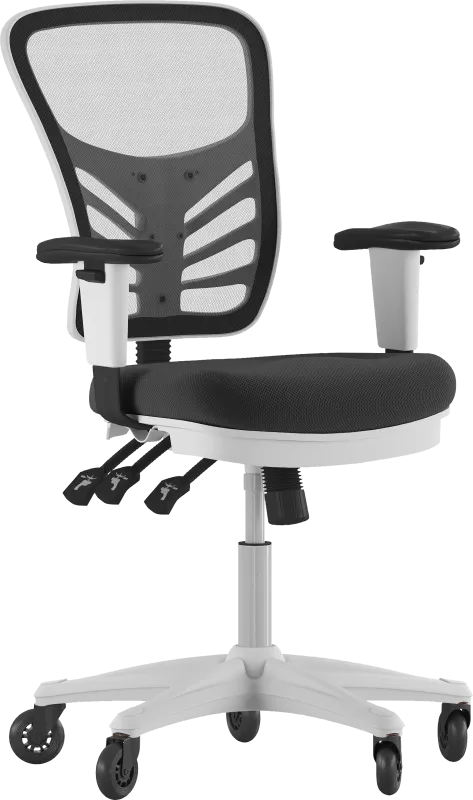 Cokeron White Office Chair