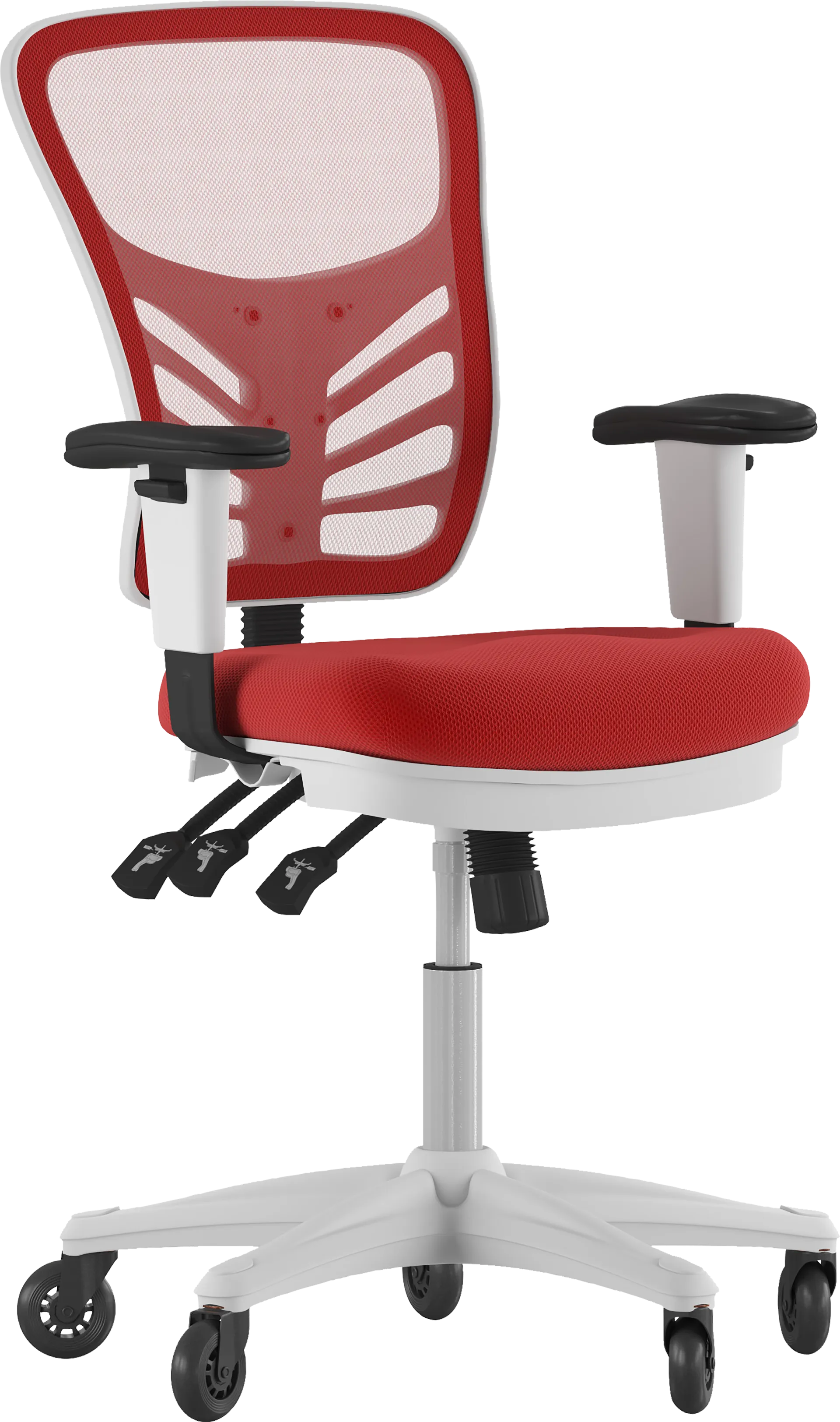 Cokeron Red Office Chair - Image 1