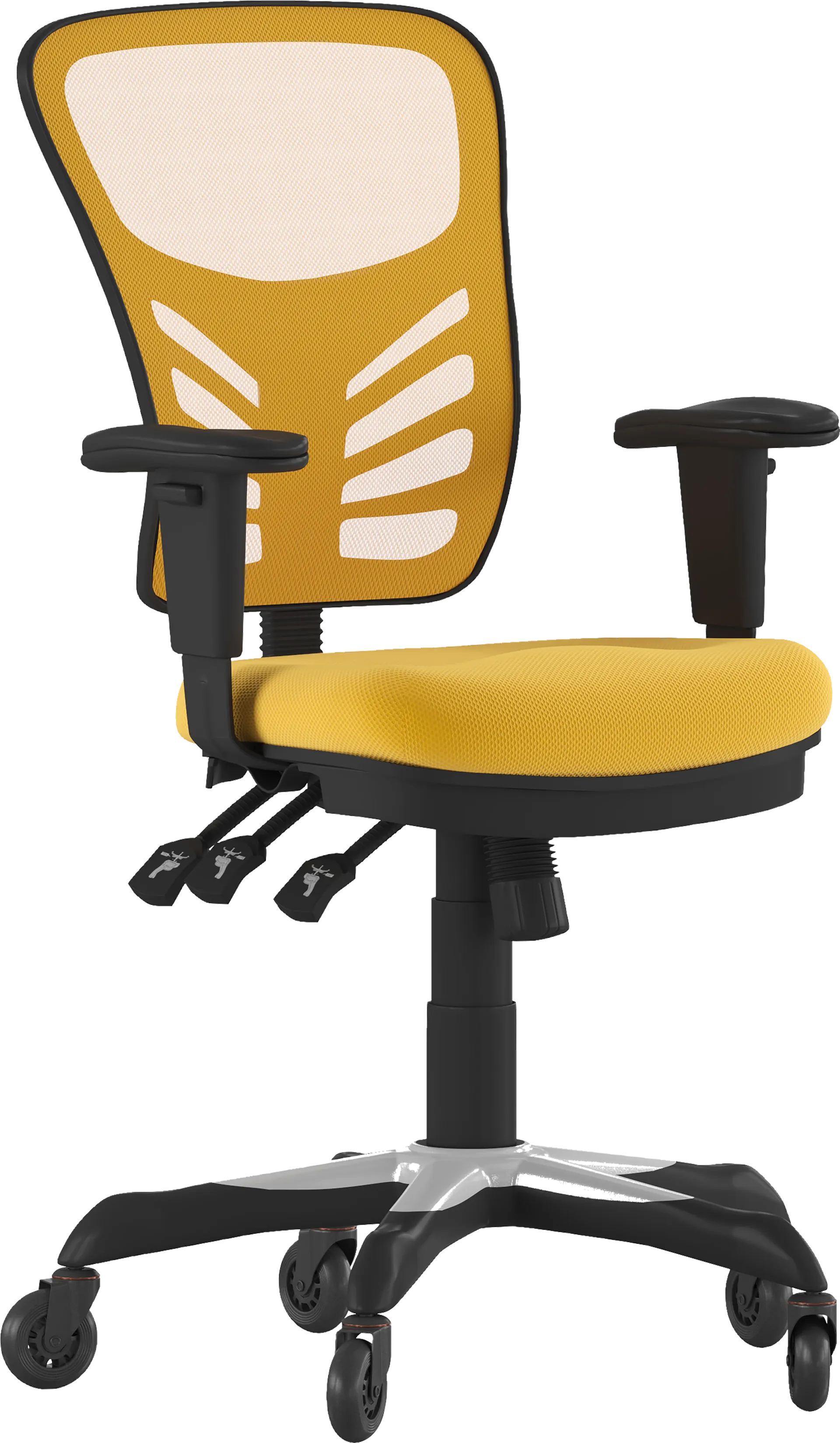 Cokeron Yellow Office Chair - Image 1