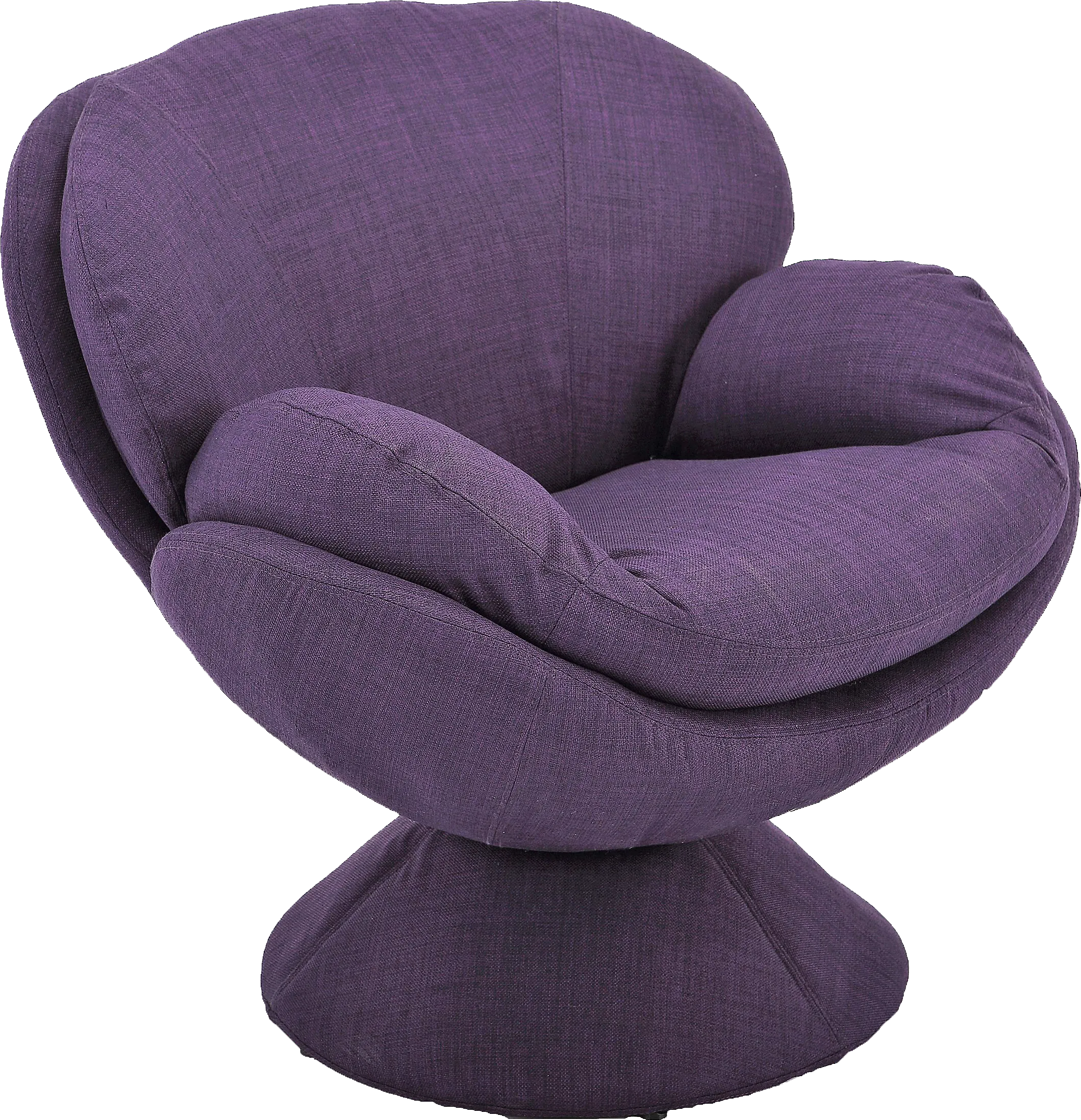 Shobu Purple Accent Chair - Thumbnail - Image 1