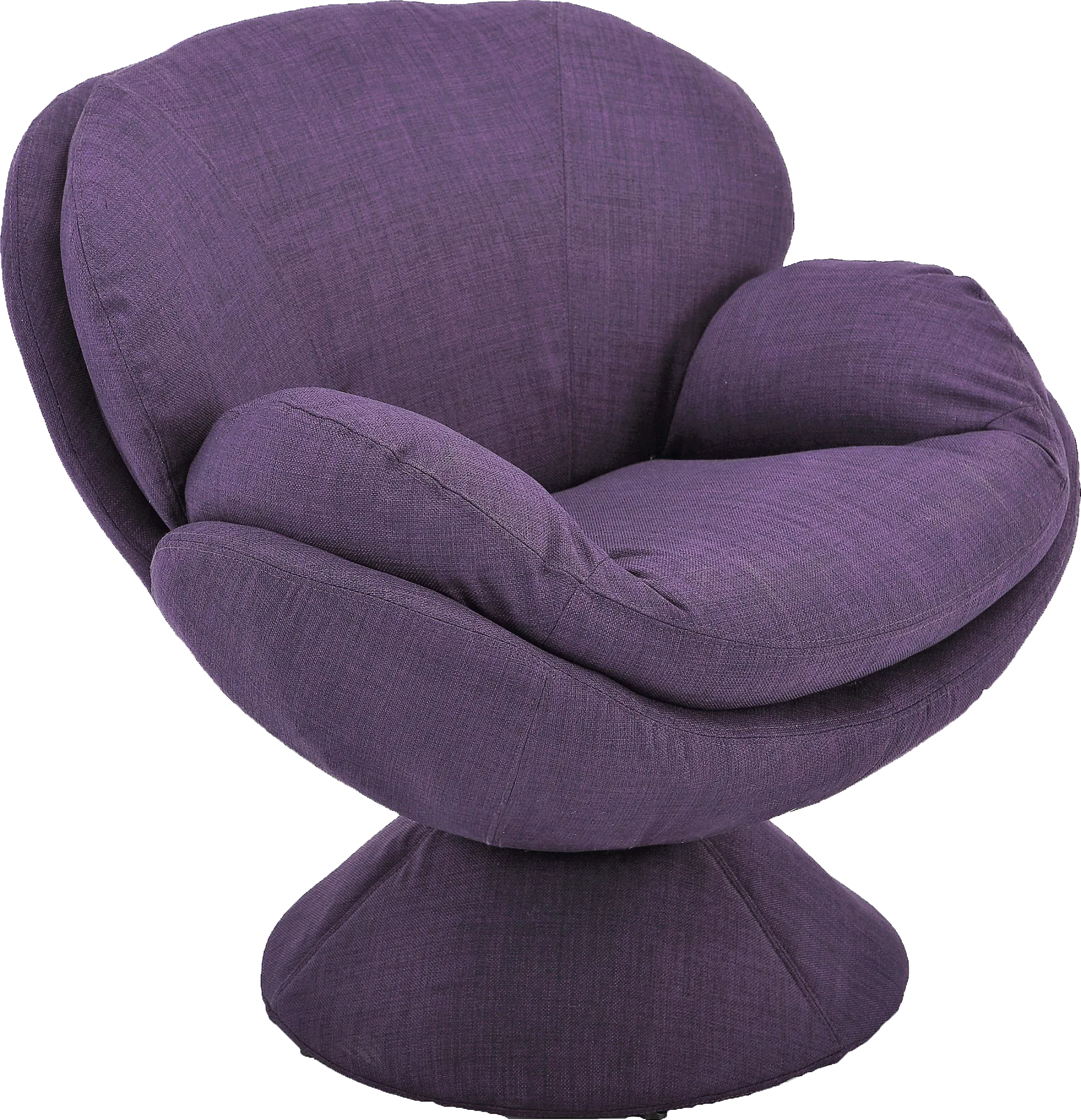 Shobu Purple Accent Chair - Image 1