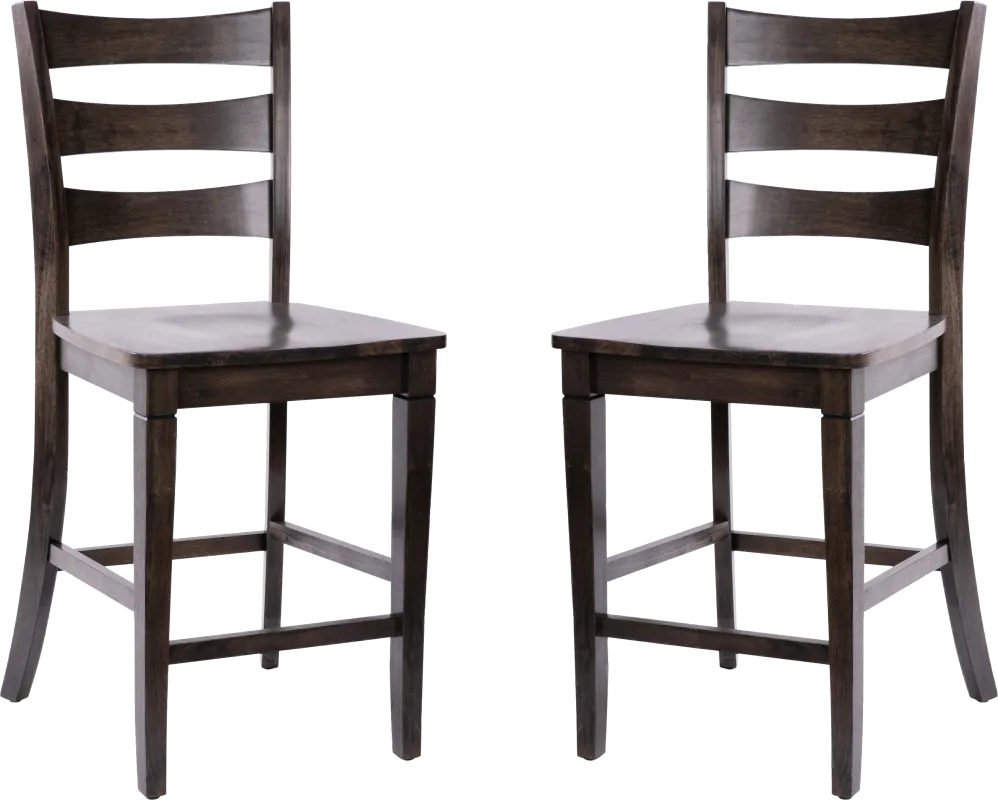 Madrona Gray Counter Height Stool, Set of 2