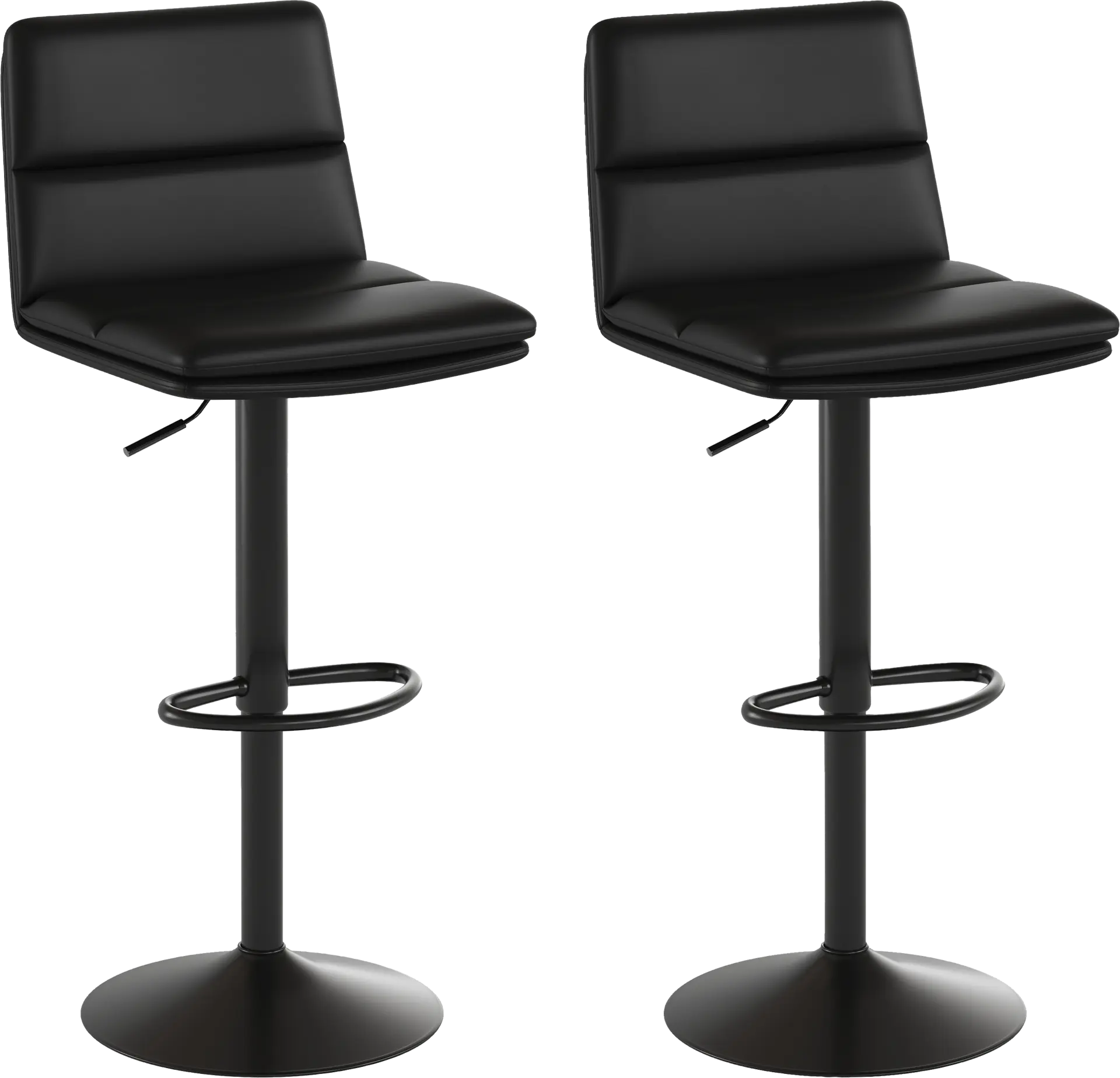 Chickaree Black Barstool, Set of 2