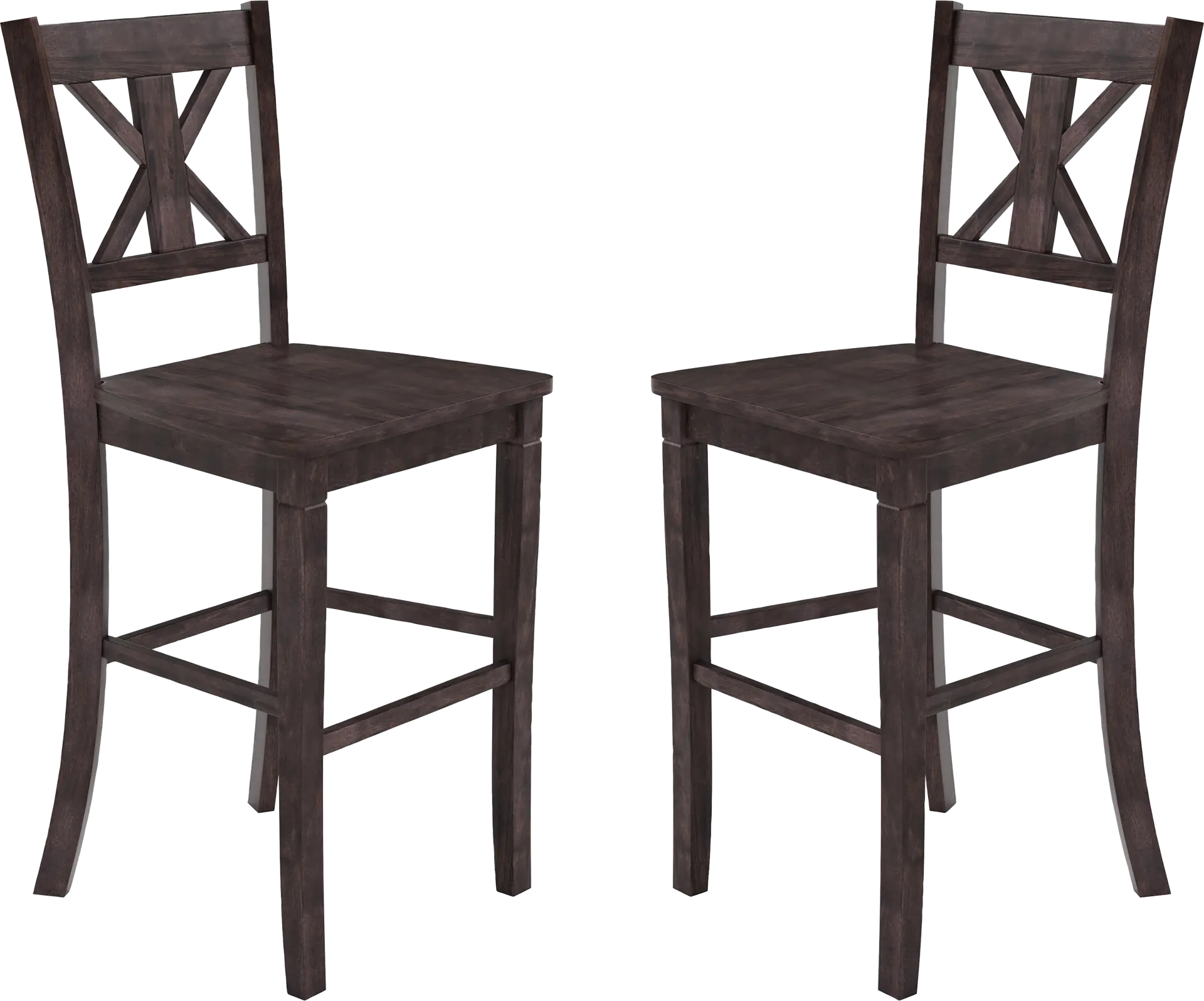 Latourette Gray Barstool, Set of 2