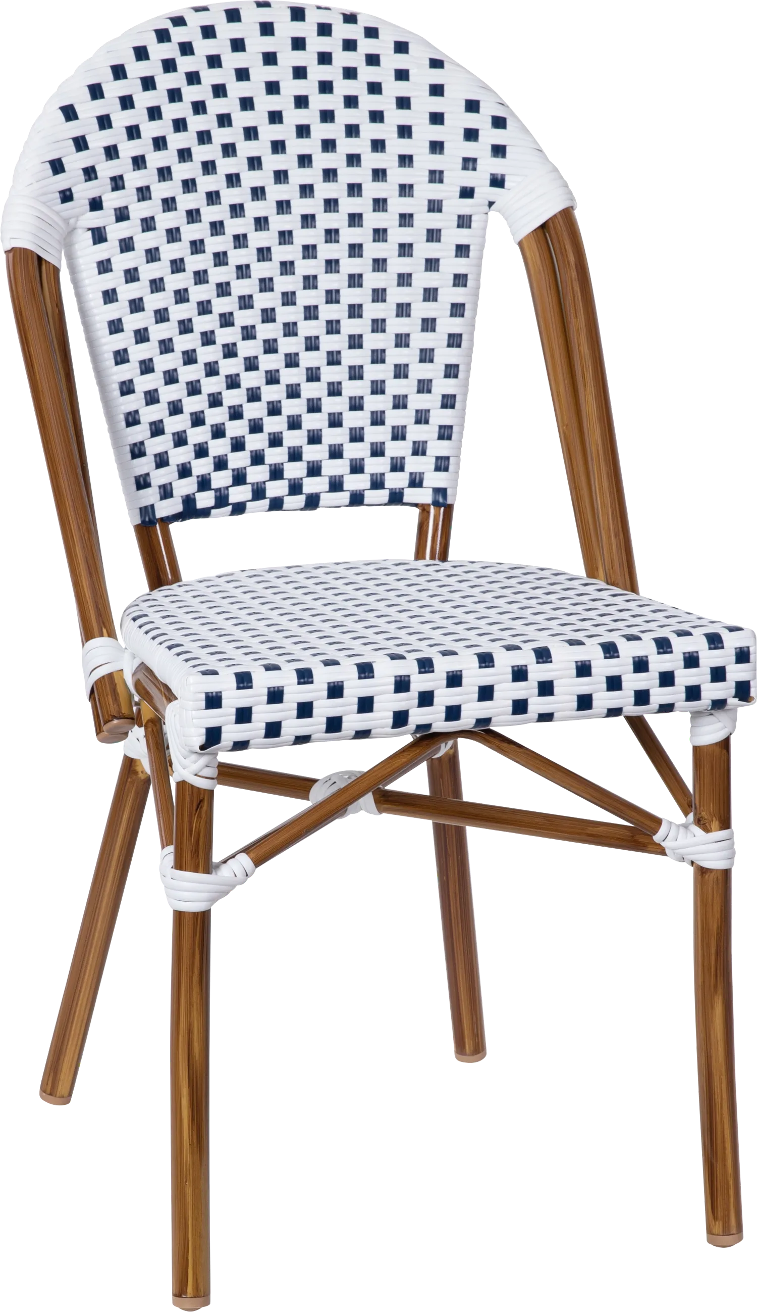 Morrie Navy Dining Chair - Image 1