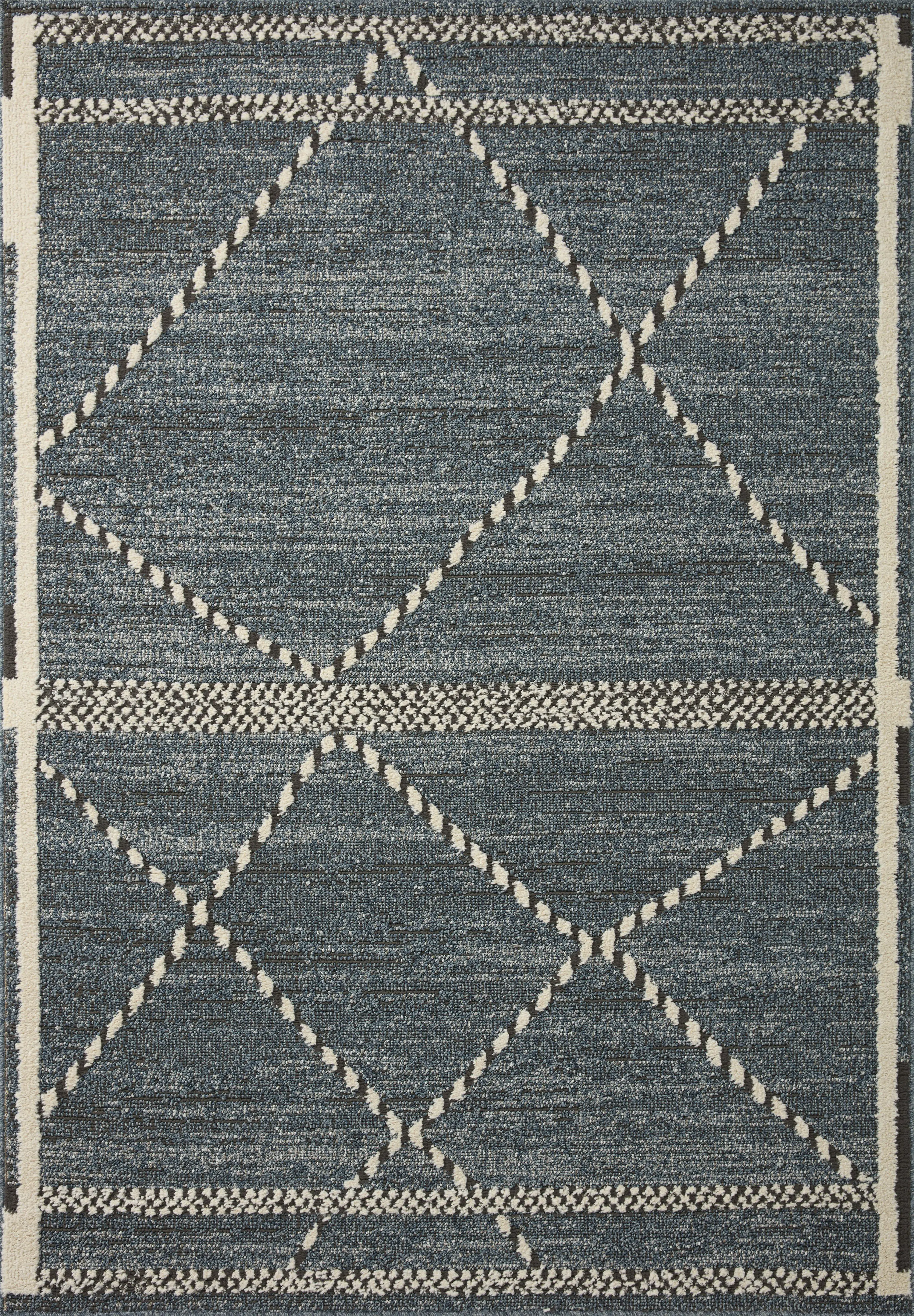 Cebile Blue 6'7 x 9'2 Rug - Thumbnail - Image 1