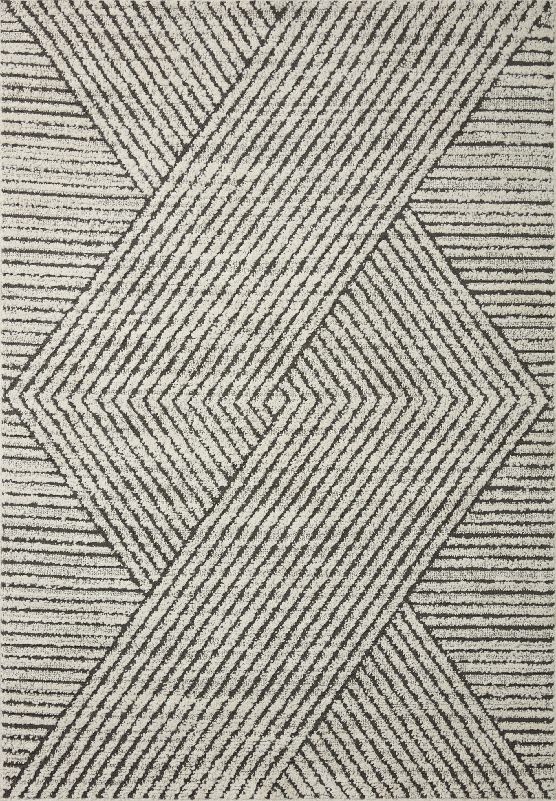 Adlyn Black 7'10 x 10' Rug - Image 1