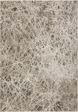 Ashile Taupe 5'3 x 7'8 Rug