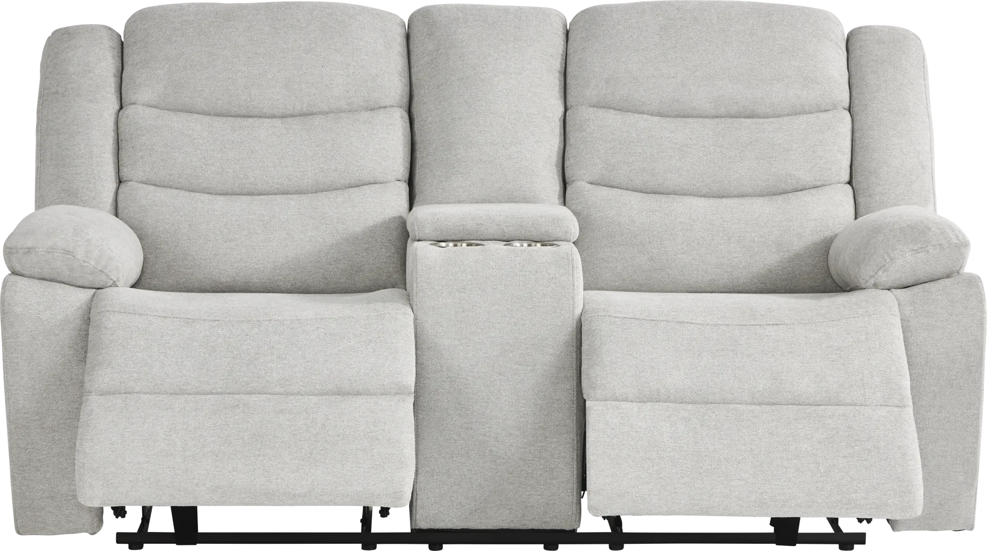 Swansea Gray 2 Pc Reclining Living Room - Image 7