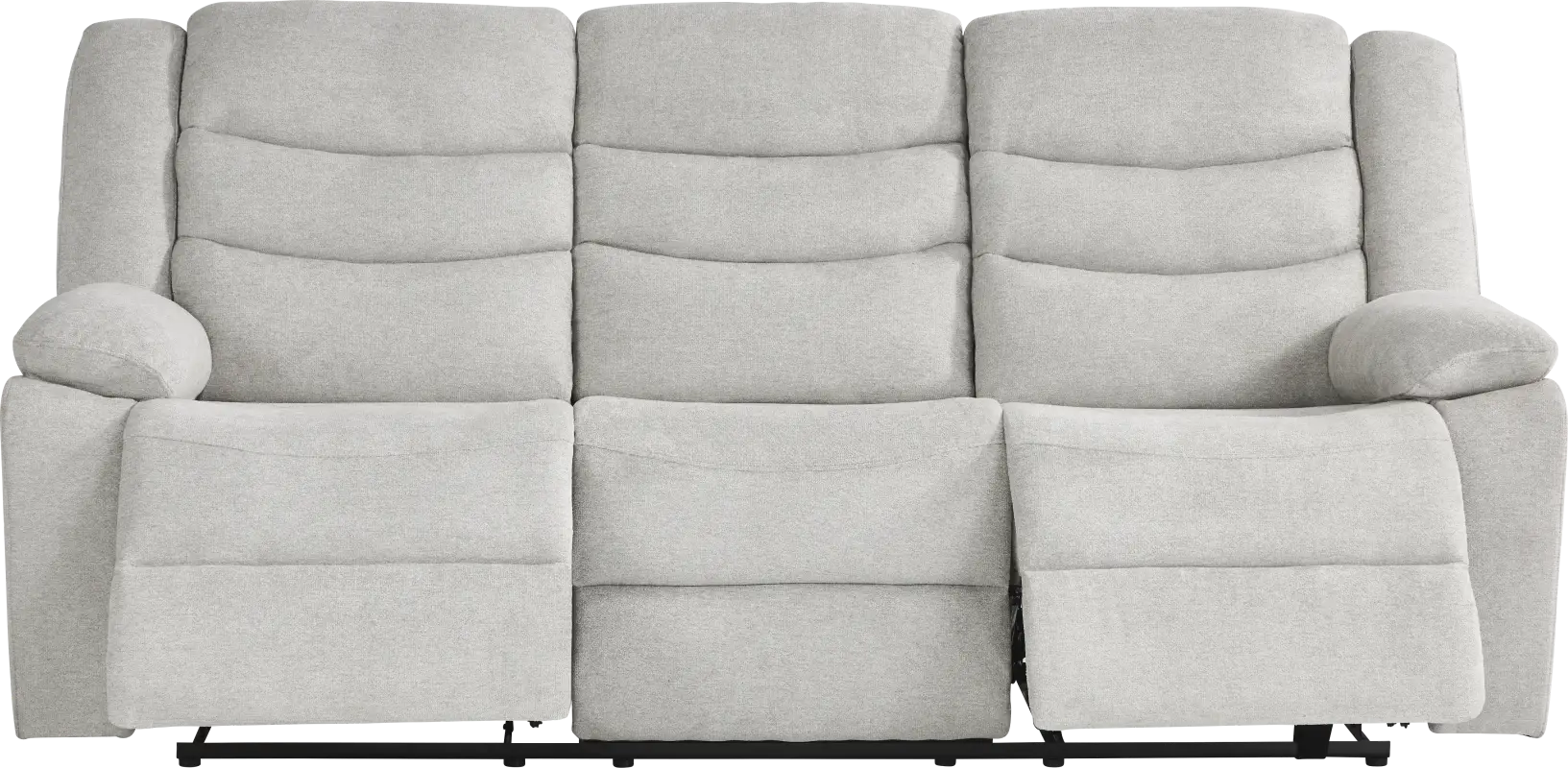Swansea Gray Reclining Sofa
