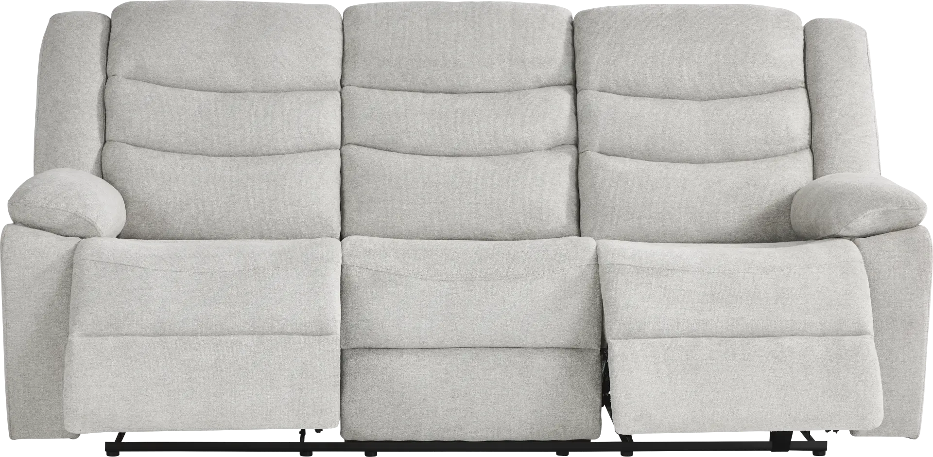 Swansea Gray Reclining Sofa