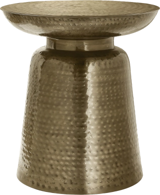 Woodbrier Gold Accent Table