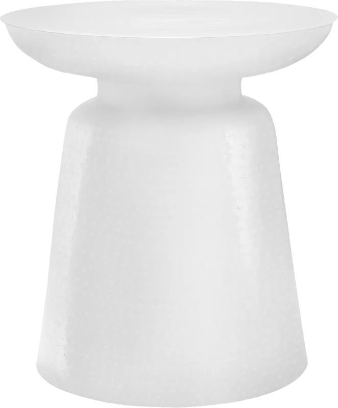 Woodbrier White Accent Table